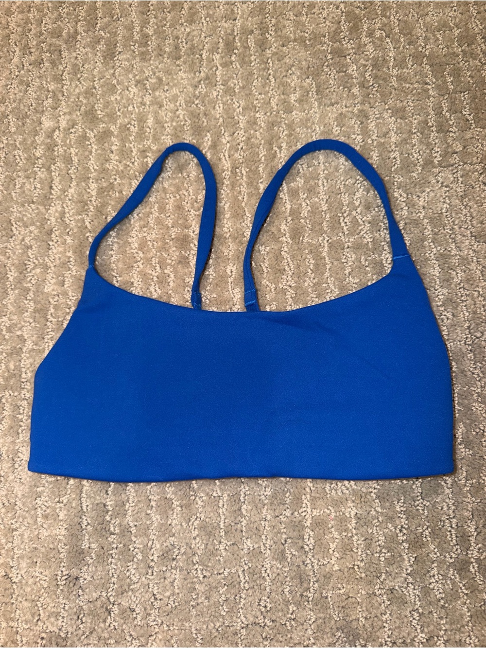 lululemon blue sports bra